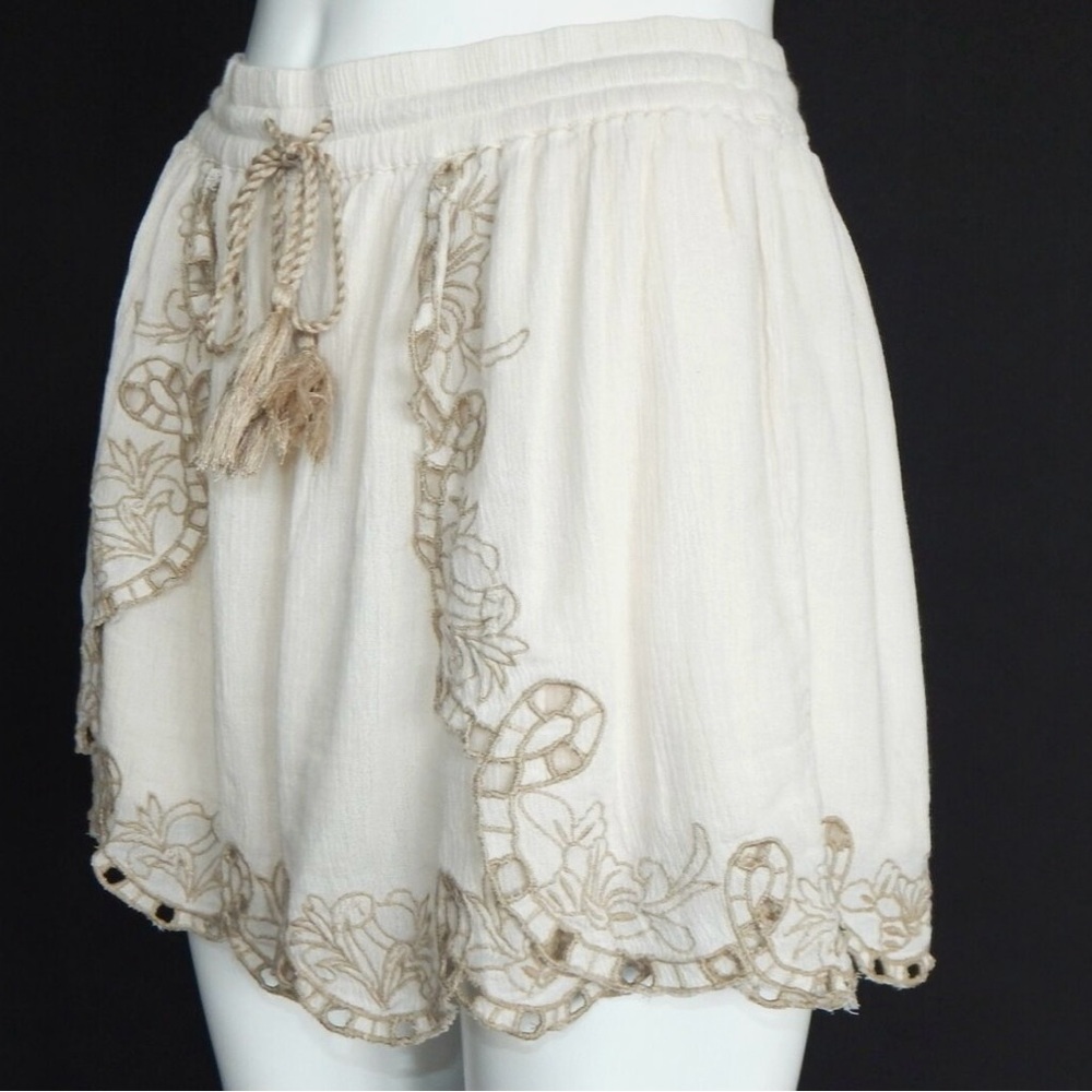 American Eagle Boho Embroidered Women's Shorts